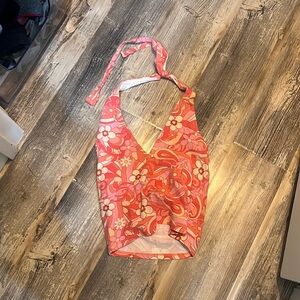 Cute summer pink top